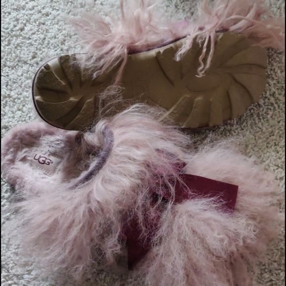 Ugg Mongolian fluff coquette slippers - Picture 3 of 4